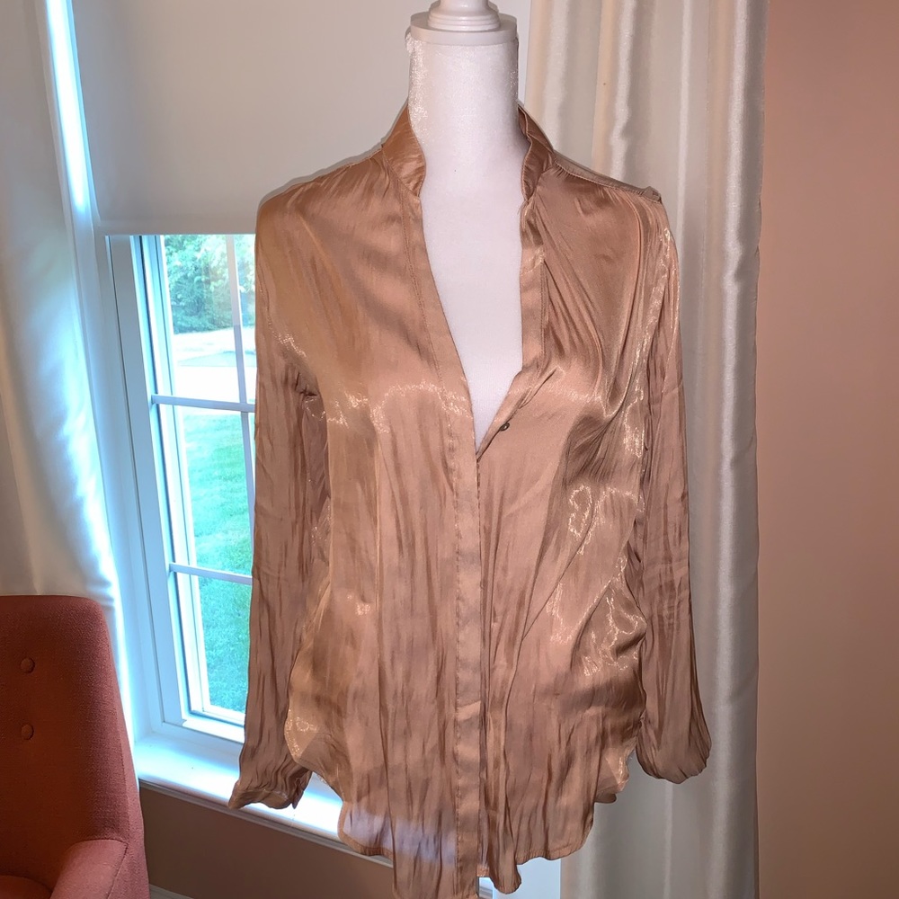 Beautiful dual tone blouse